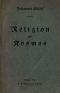 [Gutenberg 58352] • Religion und Kosmos